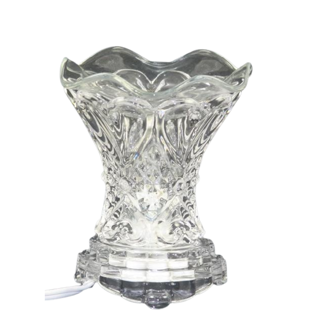 Clear Glass Electric Oil Burner (ES-208CLR)