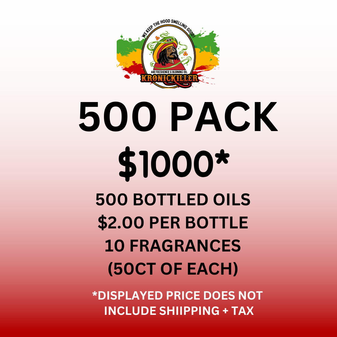 (Wholesale) Kronic Killer Air Freshener & Burning Oil 500CT $1000 Pkg -10 Single Fragrances™