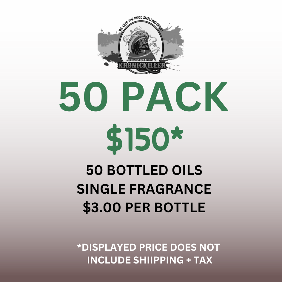 (Wholesale) Kronic Killer Air Freshener & Burning Oil 50 CT-Single Fragrance™