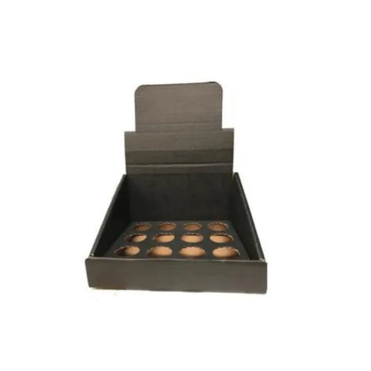 Black Cardboard Display without Decal  (1oz bottles) -1 CT