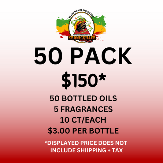 (Wholesale) Kronic Killer 50CT $150 Package (10ct each of 5 Fragrances)