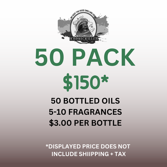 (Wholesale) Kronic Killer 50CT Package (10 Fragrances -5ct of each) Fragrance 1 of 10